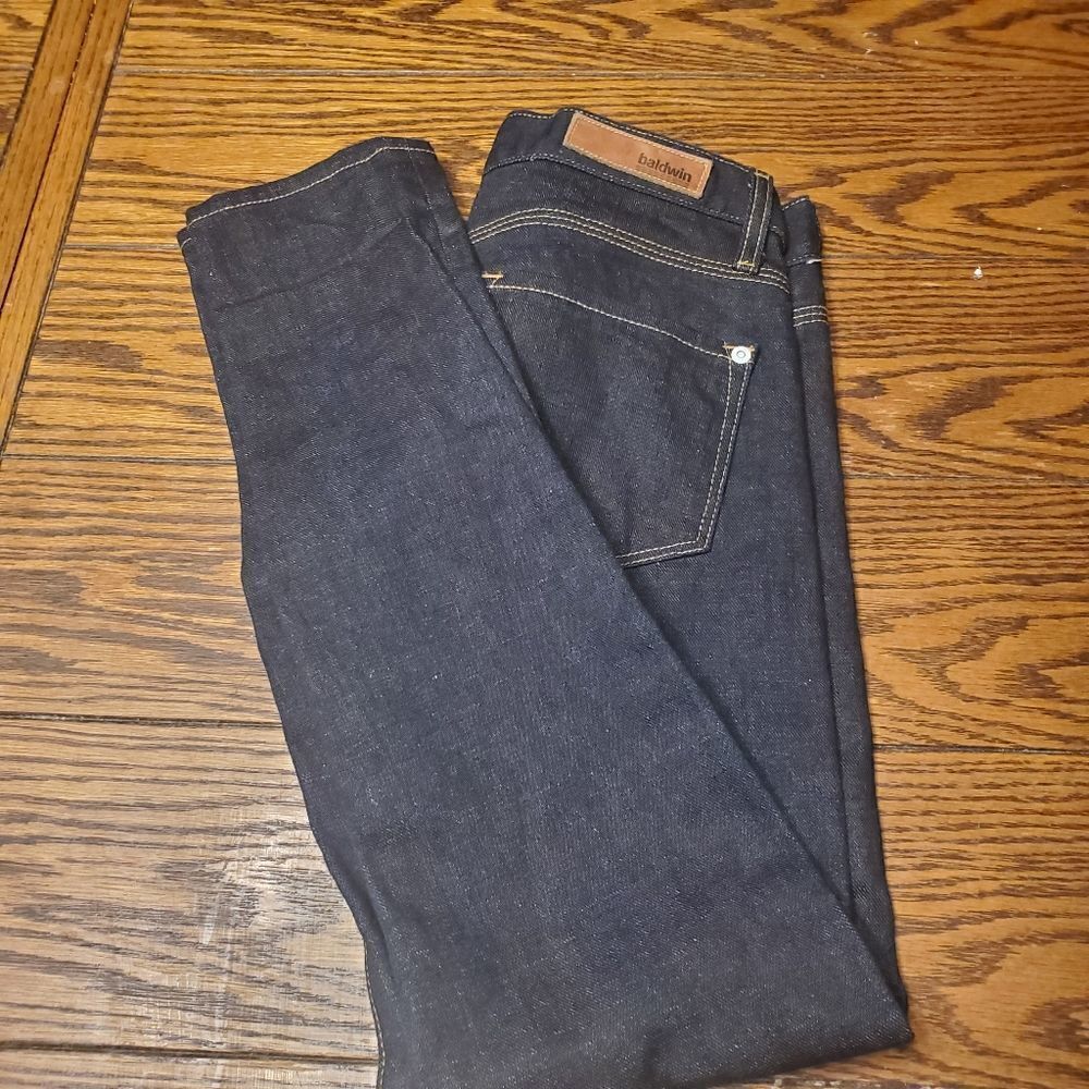 Baldwin the rivington mid rise peg leg jeans